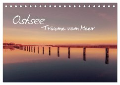 Ostsee - Träume vom Meer (Tischkalender 2025 DIN A5 quer), CALVENDO Monatskalender