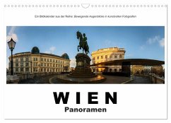 Wien Panoramen (Wandkalender 2025 DIN A3 quer), CALVENDO Monatskalender