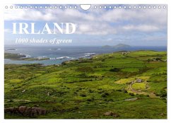 IRLAND. 1000 shades of green (Wandkalender 2025 DIN A4 quer), CALVENDO Monatskalender