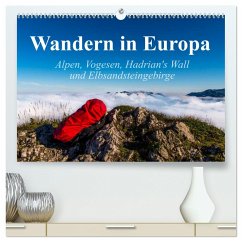 Wandern in Europa (hochwertiger Premium Wandkalender 2025 DIN A2 quer), Kunstdruck in Hochglanz - Calvendo;Birkigt, Lisa