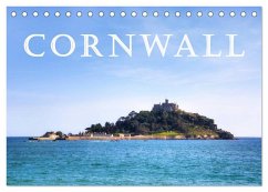 Cornwall (Tischkalender 2025 DIN A5 quer), CALVENDO Monatskalender - Calvendo;Kruse, Joana