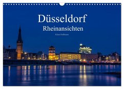 Düsseldorf - Rheinansichten (Wandkalender 2025 DIN A3 quer), CALVENDO Monatskalender