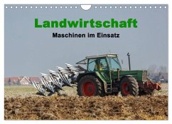 Landwirtschaft - Maschinen im Einsatz (Wandkalender 2025 DIN A4 quer), CALVENDO Monatskalender - Calvendo;pötsch, rolf