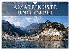 Amalfiküste und Capri (Wandkalender 2025 DIN A4 quer), CALVENDO Monatskalender - Calvendo;Kruse, Joana