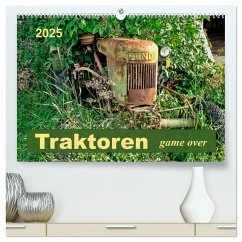 Traktoren - game over (hochwertiger Premium Wandkalender 2025 DIN A2 quer), Kunstdruck in Hochglanz