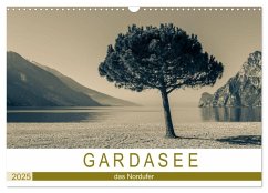 GARDASEE - das Nordufer (Wandkalender 2025 DIN A3 quer), CALVENDO Monatskalender