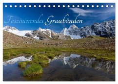 Faszinierendes Graubünden (Tischkalender 2025 DIN A5 quer), CALVENDO Monatskalender