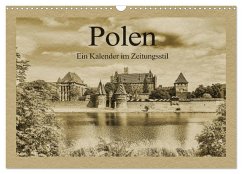 Polen ¿ Ein Kalender im Zeitungsstil (Wandkalender 2025 DIN A3 quer), CALVENDO Monatskalender - Calvendo;Kirsch, Gunter