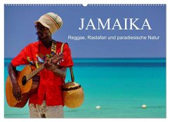 JAMAIKA Reggae, Rastafari und paradiesische Natur. (Wandkalender 2025 DIN A2 quer), CALVENDO Monatskalender