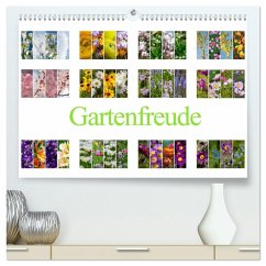 Gartenfreude (hochwertiger Premium Wandkalender 2025 DIN A2 quer), Kunstdruck in Hochglanz