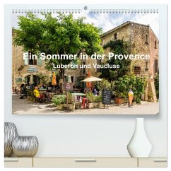 Ein Sommer in der Provence: Luberon und Vaucluse (hochwertiger Premium Wandkalender 2025 DIN A2 quer), Kunstdruck in Hochglanz