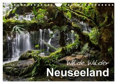 Neuseeland - Wilde Wälder (Wandkalender 2025 DIN A4 quer), CALVENDO Monatskalender