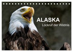 Alaska - Lockruf der Wildnis (Tischkalender 2025 DIN A5 quer), CALVENDO Monatskalender - Calvendo;Wilczek, Dieter