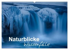 Naturblicke - Wasserfälle (Wandkalender 2025 DIN A2 quer), CALVENDO Monatskalender - Calvendo;Roessler, Fabian