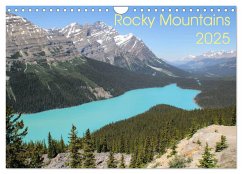 Rocky Mountains 2025 (Wandkalender 2025 DIN A4 quer), CALVENDO Monatskalender - Calvendo;Zimmermann, Frank