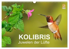 Kolibris - Juwelen der Lüfte (Wandkalender 2025 DIN A3 quer), CALVENDO Monatskalender