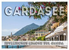 GARDASEE Idyllisches Limone sul Garda (Wandkalender 2025 DIN A2 quer), CALVENDO Monatskalender