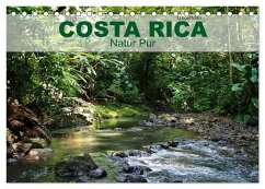 Costa Rica - Natur Pur (Tischkalender 2025 DIN A5 quer), CALVENDO Monatskalender - Calvendo;boeTtchEr, U