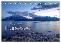 Rund um den Thunersee (Tischkalender 2025 DIN A5 quer), CALVENDO Monatskalender