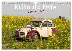 Kultauto Ente Citroën 2CV (Wandkalender 2025 DIN A4 quer), CALVENDO Monatskalender