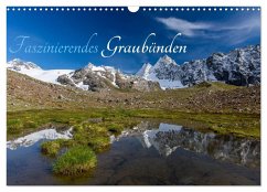 Faszinierendes Graubünden (Wandkalender 2025 DIN A3 quer), CALVENDO Monatskalender