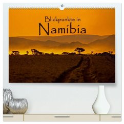 Blickpunkte in Namibia (hochwertiger Premium Wandkalender 2025 DIN A2 quer), Kunstdruck in Hochglanz