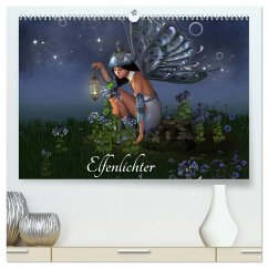 Elfenlichter (hochwertiger Premium Wandkalender 2025 DIN A2 quer), Kunstdruck in Hochglanz