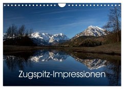 Zugspitz-Impressionen (Wandkalender 2025 DIN A4 quer), CALVENDO Monatskalender - Calvendo;Müller, Andreas