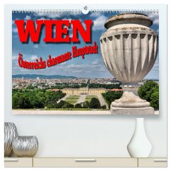 Wien - Österreichs charmante Hauptstadt (hochwertiger Premium Wandkalender 2025 DIN A2 quer), Kunstdruck in Hochglanz