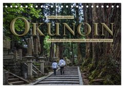 Okunoin, Friedhof und Pilgerstätte auf dem Koyasan (Tischkalender 2025 DIN A5 quer), CALVENDO Monatskalender