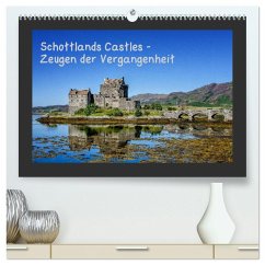 Schottlands Castles - Zeugen der Vergangenheit (hochwertiger Premium Wandkalender 2025 DIN A2 quer), Kunstdruck in Hochglanz - Calvendo;Rothenberger, Bernd