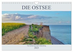 Die Ostsee - von Schleswig nach Glücksburg (Wandkalender 2025 DIN A4 quer), CALVENDO Monatskalender