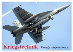 Kriegstechnik. Kampfjet-Impressionen (Wandkalender 2025 DIN A2 quer), CALVENDO Monatskalender - Calvendo;Stanzer, Elisabeth