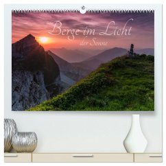 Berge im Licht der Sonne (hochwertiger Premium Wandkalender 2025 DIN A2 quer), Kunstdruck in Hochglanz