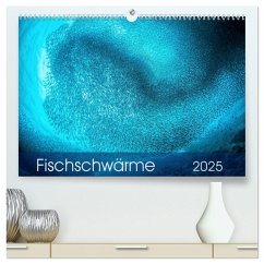 Fischschwärme (hochwertiger Premium Wandkalender 2025 DIN A2 quer), Kunstdruck in Hochglanz