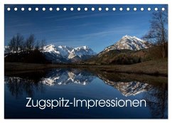 Zugspitz-Impressionen (Tischkalender 2025 DIN A5 quer), CALVENDO Monatskalender - Calvendo;Müller, Andreas