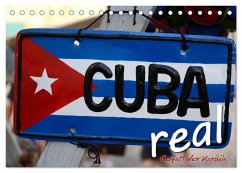 Cuba Real - Vielfalt der Karibik (Tischkalender 2025 DIN A5 quer), CALVENDO Monatskalender