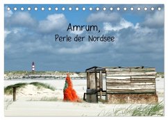 Amrum, Perle der Nordsee (Tischkalender 2025 DIN A5 quer), CALVENDO Monatskalender