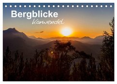 Bergblicke - Karwendel (Tischkalender 2025 DIN A5 quer), CALVENDO Monatskalender