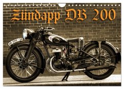 Zündapp DB 200 (Wandkalender 2025 DIN A4 quer), CALVENDO Monatskalender