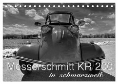 Messerschmitt KR 200 in schwarzweiß (Tischkalender 2025 DIN A5 quer), CALVENDO Monatskalender