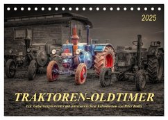 Traktoren - Oldtimer (Tischkalender 2025 DIN A5 quer), CALVENDO Monatskalender - Calvendo;Roder, Peter