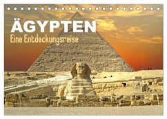 Ägypten - Eine Entdeckungsreise (Tischkalender 2025 DIN A5 quer), CALVENDO Monatskalender
