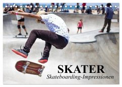 Skater. Skateboarding-Impressionen (Tischkalender 2025 DIN A5 quer), CALVENDO Monatskalender - Calvendo;Stanzer, Elisabeth