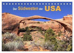 Der Südwesten der USA (Tischkalender 2025 DIN A5 quer), CALVENDO Monatskalender