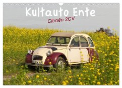 Kultauto Ente Citroën 2CV (Wandkalender 2025 DIN A3 quer), CALVENDO Monatskalender