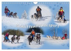 Schlittenhundesport (Wandkalender 2025 DIN A4 quer), CALVENDO Monatskalender - Calvendo;Eschrich - HeschFoto, Heiko