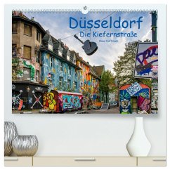 Düsseldorf - Die Kiefernstraße (hochwertiger Premium Wandkalender 2025 DIN A2 quer), Kunstdruck in Hochglanz