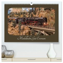 Modellbahn Gut Eversum (hochwertiger Premium Wandkalender 2025 DIN A2 quer), Kunstdruck in Hochglanz - Calvendo;Radtke, Philipp