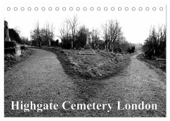 Highgate Cemetery London (Tischkalender 2025 DIN A5 quer), CALVENDO Monatskalender - Calvendo;Burkhardt, Bert